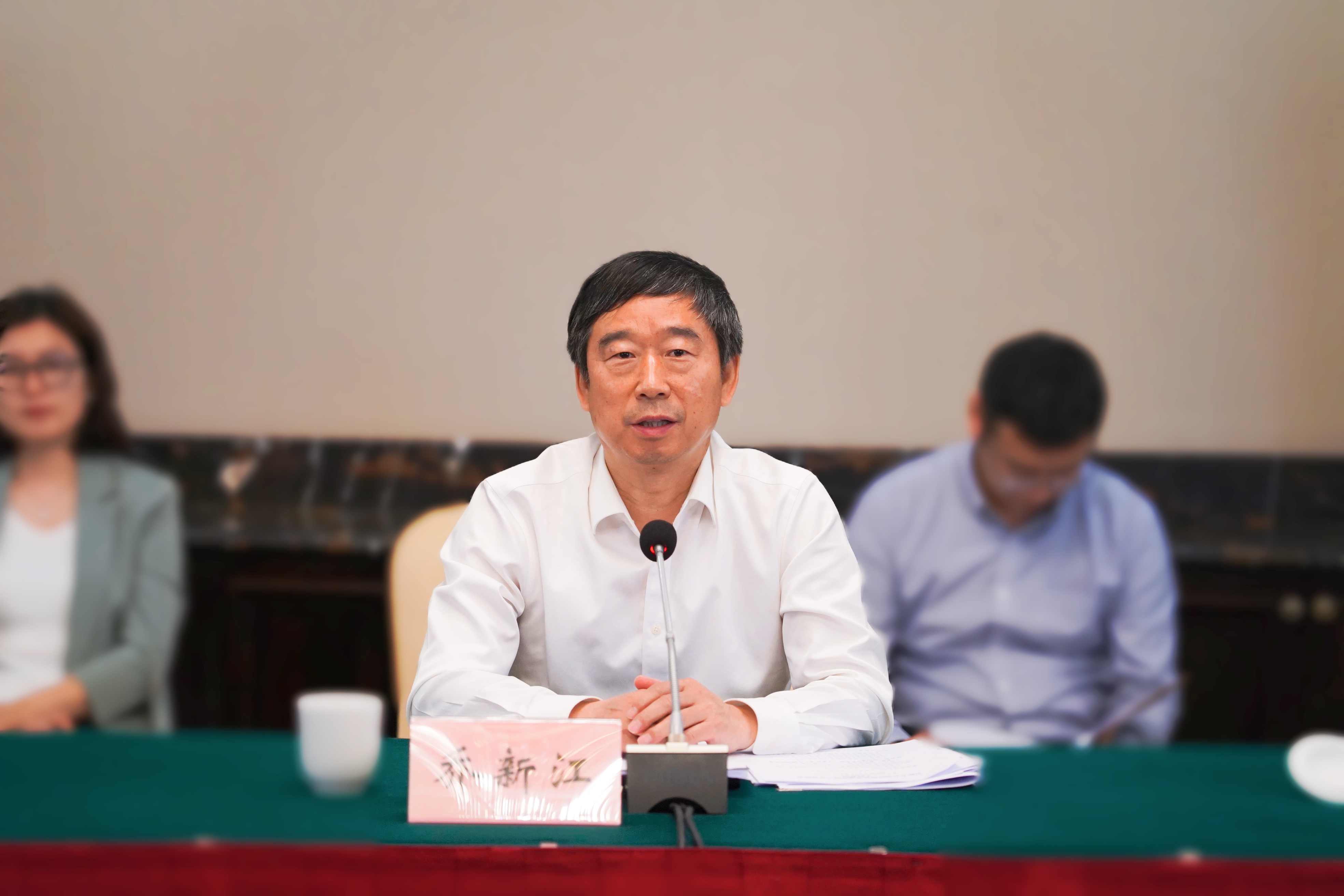 乔新江会见吉林省人大来豫调研组一行并主持召开座谈会-河南人大网